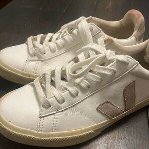 Veja Campo Bicolor Leather Sneakers